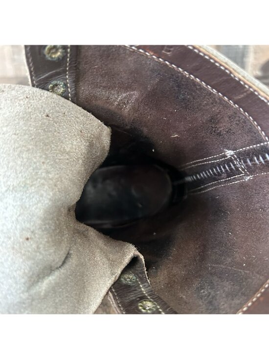 Whites Hathorn Vintage Kiltie Logger Packer Plain Toe Boots Mens 13 B main image 11